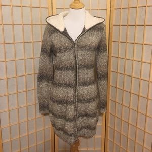 Soybu sz M hooded Sweater Jacket